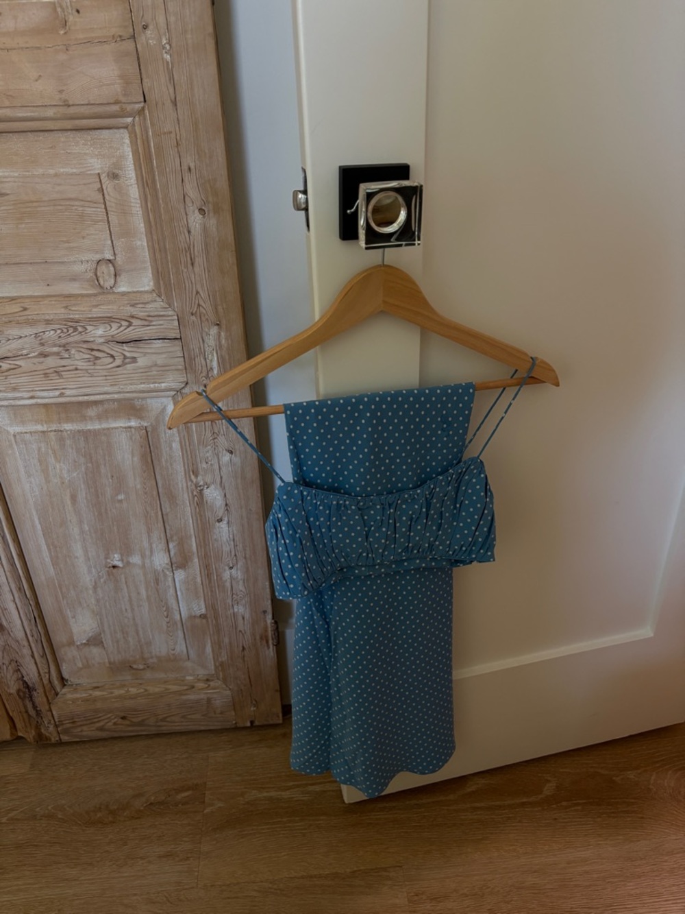 Doen Blue Polka Dot Skirt Set - Elowette Skirt